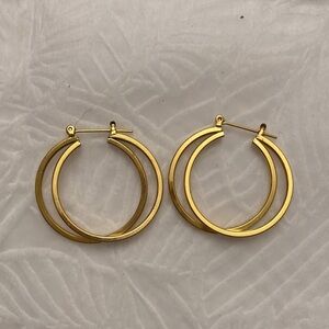 Gold color custom earring